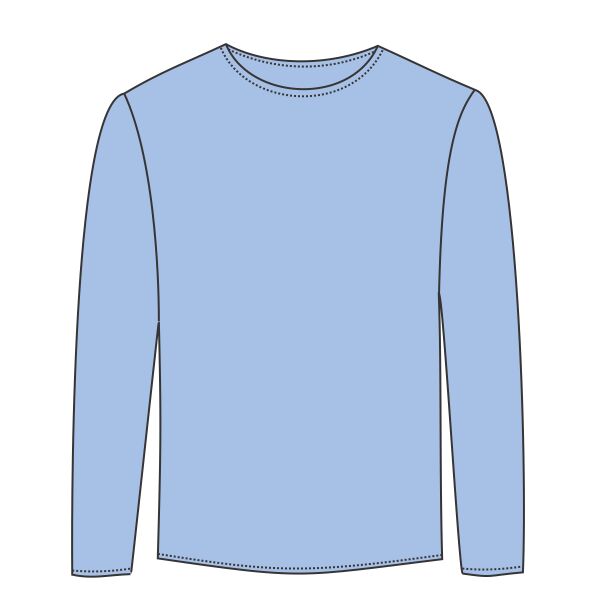 Unisex Premium Blended Ringspun Long Sleeve T-Shirt Thumbnail