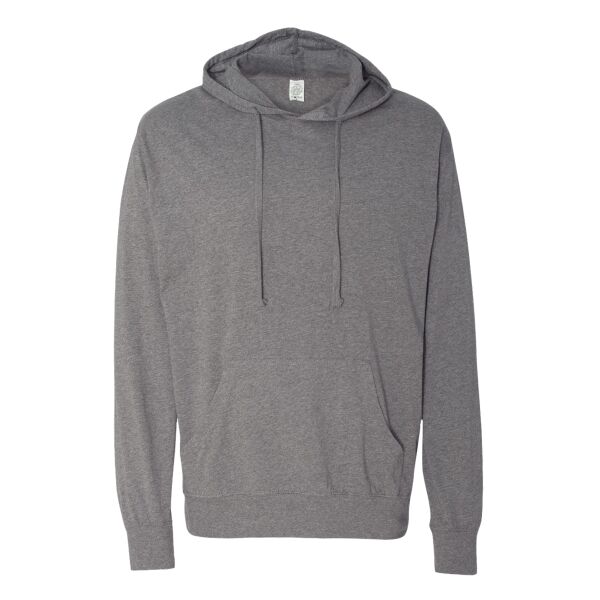 Unisex Lightweight Hooded Pullover T-Shirt Thumbnail