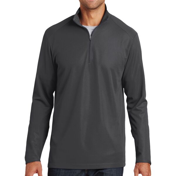 Pinpoint Mesh 1/2 Zip Thumbnail