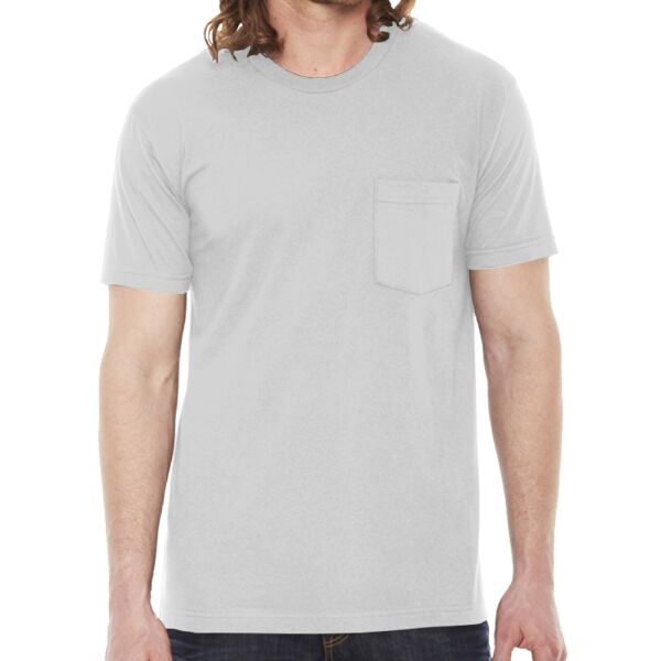 Unisex Fine Jersey Pocket Tee Thumbnail