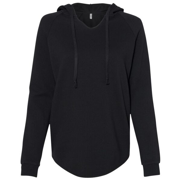 Women’s Lightweight California Wave Wash Hooded Sweatshirt Thumbnail