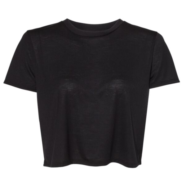 Bella + Canvas Women's Flowy Cropped Tee Thumbnail