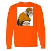 Safety Long Sleeve  Special Gildan Heavy Cotton Long Sleeve T-Shirt Thumbnail