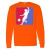 Safety Long Sleeve  Special Gildan Heavy Cotton Long Sleeve T-Shirt Thumbnail