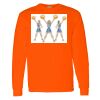 Safety Long Sleeve  Special Gildan Heavy Cotton Long Sleeve T-Shirt Thumbnail