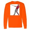 Safety Long Sleeve  Special Gildan Heavy Cotton Long Sleeve T-Shirt Thumbnail