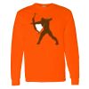 Safety Long Sleeve  Special Gildan Heavy Cotton Long Sleeve T-Shirt Thumbnail