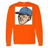 Safety Long Sleeve  Special Gildan Heavy Cotton Long Sleeve T-Shirt Thumbnail