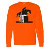 Safety Long Sleeve  Special Gildan Heavy Cotton Long Sleeve T-Shirt Thumbnail