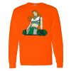 Safety Long Sleeve  Special Gildan Heavy Cotton Long Sleeve T-Shirt Thumbnail