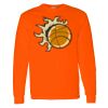 Safety Long Sleeve  Special Gildan Heavy Cotton Long Sleeve T-Shirt Thumbnail