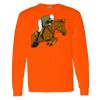 Safety Long Sleeve  Special Gildan Heavy Cotton Long Sleeve T-Shirt Thumbnail