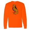 Safety Long Sleeve  Special Gildan Heavy Cotton Long Sleeve T-Shirt Thumbnail