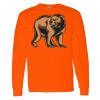 Safety Long Sleeve  Special Gildan Heavy Cotton Long Sleeve T-Shirt Thumbnail