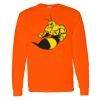 Safety Long Sleeve  Special Gildan Heavy Cotton Long Sleeve T-Shirt Thumbnail