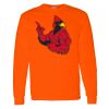 Safety Long Sleeve  Special Gildan Heavy Cotton Long Sleeve T-Shirt Thumbnail