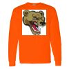 Safety Long Sleeve  Special Gildan Heavy Cotton Long Sleeve T-Shirt Thumbnail