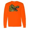 Safety Long Sleeve  Special Gildan Heavy Cotton Long Sleeve T-Shirt Thumbnail