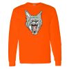 Safety Long Sleeve  Special Gildan Heavy Cotton Long Sleeve T-Shirt Thumbnail