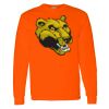 Safety Long Sleeve  Special Gildan Heavy Cotton Long Sleeve T-Shirt Thumbnail