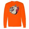 Safety Long Sleeve  Special Gildan Heavy Cotton Long Sleeve T-Shirt Thumbnail