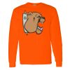Safety Long Sleeve  Special Gildan Heavy Cotton Long Sleeve T-Shirt Thumbnail