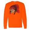 Safety Long Sleeve  Special Gildan Heavy Cotton Long Sleeve T-Shirt Thumbnail