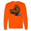 Safety Long Sleeve  Special Gildan Heavy Cotton Long Sleeve T-Shirt Thumbnail