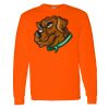Safety Long Sleeve  Special Gildan Heavy Cotton Long Sleeve T-Shirt Thumbnail