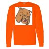 Safety Long Sleeve  Special Gildan Heavy Cotton Long Sleeve T-Shirt Thumbnail