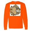 Safety Long Sleeve  Special Gildan Heavy Cotton Long Sleeve T-Shirt Thumbnail