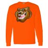 Safety Long Sleeve  Special Gildan Heavy Cotton Long Sleeve T-Shirt Thumbnail