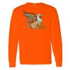 Safety Long Sleeve  Special Gildan Heavy Cotton Long Sleeve T-Shirt Thumbnail