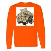 Safety Long Sleeve  Special Gildan Heavy Cotton Long Sleeve T-Shirt Thumbnail
