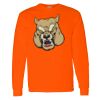 Safety Long Sleeve  Special Gildan Heavy Cotton Long Sleeve T-Shirt Thumbnail