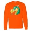 Safety Long Sleeve  Special Gildan Heavy Cotton Long Sleeve T-Shirt Thumbnail