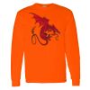 Safety Long Sleeve  Special Gildan Heavy Cotton Long Sleeve T-Shirt Thumbnail