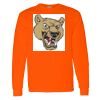 Safety Long Sleeve  Special Gildan Heavy Cotton Long Sleeve T-Shirt Thumbnail
