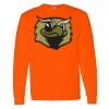 Safety Long Sleeve  Special Gildan Heavy Cotton Long Sleeve T-Shirt Thumbnail