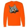 Safety Long Sleeve  Special Gildan Heavy Cotton Long Sleeve T-Shirt Thumbnail