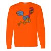 Safety Long Sleeve  Special Gildan Heavy Cotton Long Sleeve T-Shirt Thumbnail
