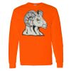 Safety Long Sleeve  Special Gildan Heavy Cotton Long Sleeve T-Shirt Thumbnail