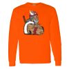Safety Long Sleeve  Special Gildan Heavy Cotton Long Sleeve T-Shirt Thumbnail