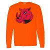 Safety Long Sleeve  Special Gildan Heavy Cotton Long Sleeve T-Shirt Thumbnail