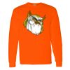 Safety Long Sleeve  Special Gildan Heavy Cotton Long Sleeve T-Shirt Thumbnail