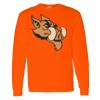 Safety Long Sleeve  Special Gildan Heavy Cotton Long Sleeve T-Shirt Thumbnail