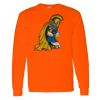 Safety Long Sleeve  Special Gildan Heavy Cotton Long Sleeve T-Shirt Thumbnail