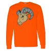 Safety Long Sleeve  Special Gildan Heavy Cotton Long Sleeve T-Shirt Thumbnail