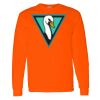 Safety Long Sleeve  Special Gildan Heavy Cotton Long Sleeve T-Shirt Thumbnail