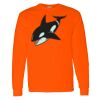 Safety Long Sleeve  Special Gildan Heavy Cotton Long Sleeve T-Shirt Thumbnail